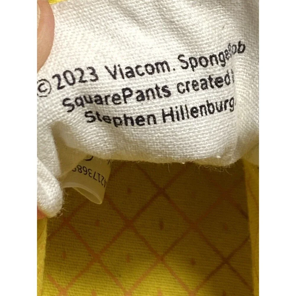 SpongeBob SquarePants High Top Graphic Canvas Sneakers Shoes Unisex M 7/W 8.5